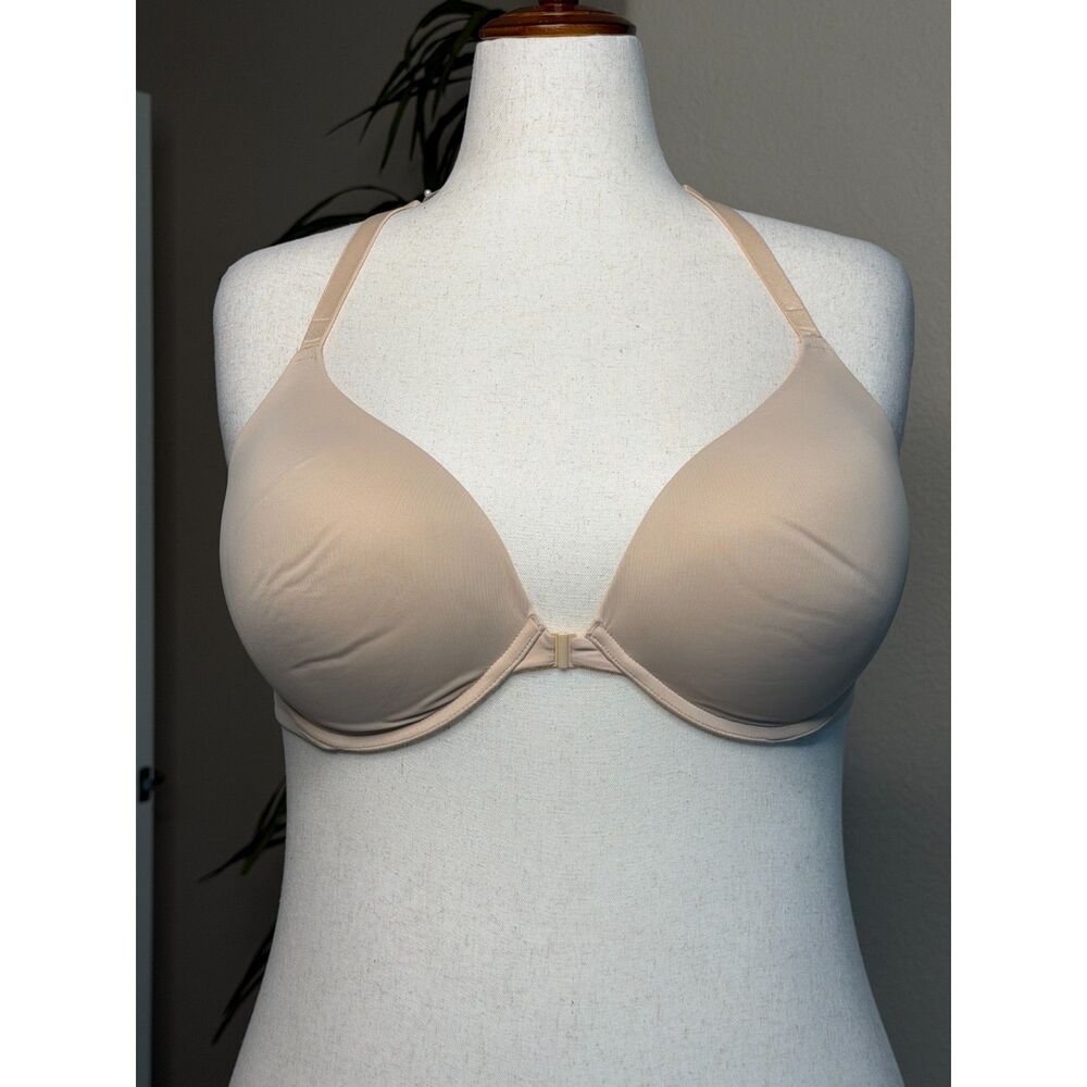 Victoria's Secret Pink Nude Wear Everywhere Racerback Push-Up Bra
